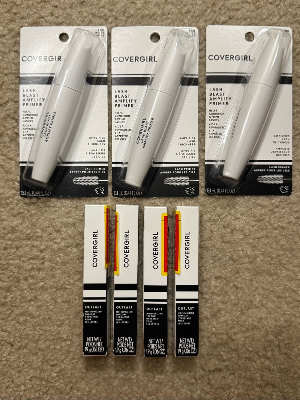 Covergirl Lash Blast Amplify Primer (Bundle of 3 + Extras)